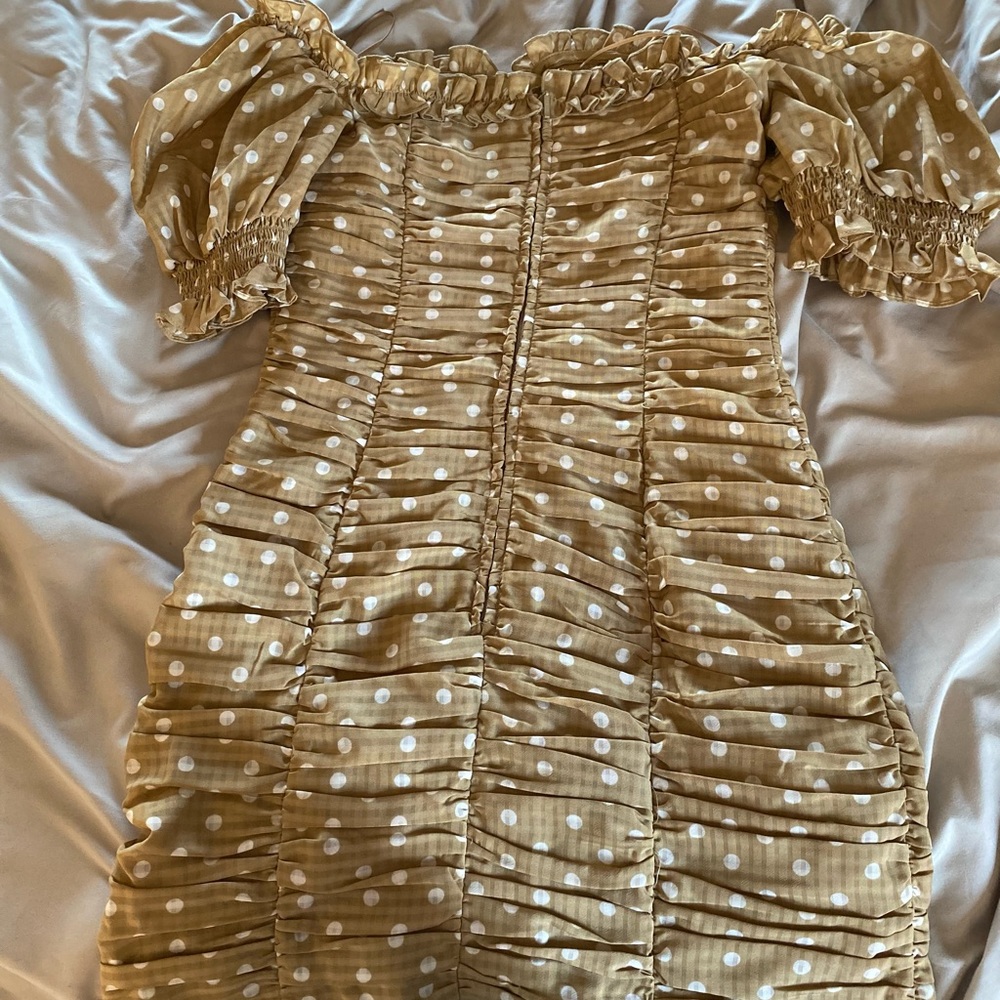 Ruffled dresss